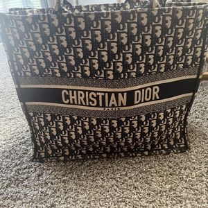 Christian Dior Large Book Tote